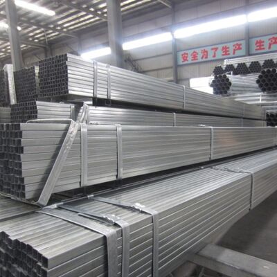 গুণমান  China Supplier New Hot Dipped Non Secondary Galvanized Square Steel Tube কারখানা